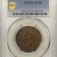 Coronet Head Large Cents 1829 CORONET HEAD LARGE CENT, N-3, MEDIUM (SMALL) LETTERS – ANACS EF-40, TOUGH!