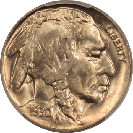 Buffalo Nickels 1930-S BUFFALO NICKEL PCGS MS-65, GEM!