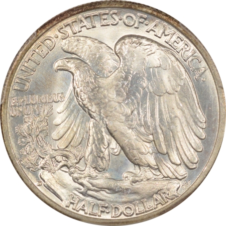 New Certified Coins 1943-D WALKING LIBERTY HALF DOLLAR PCGS MS-66, FRESH FLASHY!