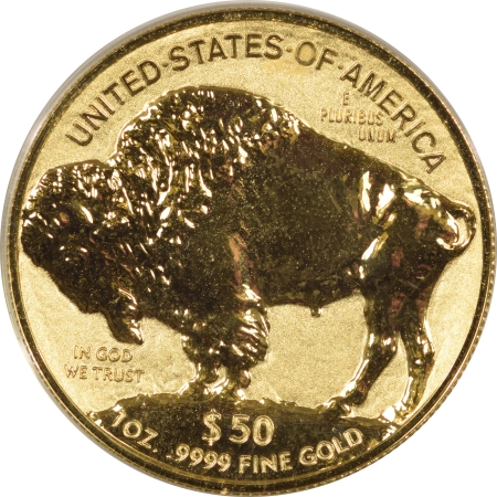 American Gold Eagles, Buffaloes, & Liberty Series 2013-W REVERSE PROOF $50 1 OZ .9999 GOLD BUFFALO, FRESH GEM W/ BOX & COA, SUPERB