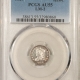 Capped Bust Dimes 1834 CAPPED BUST DIME, LARGE 4 – PCGS MS-62, FRESH AND ORIGINAL!