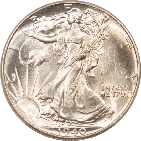 New Certified Coins 1940 WALKING LIBERTY HALF DOLLAR – PCGS MS-65, PREMIUM QUALITY!