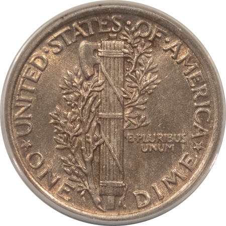 Mercury Dimes 1919 MERCURY DIME – ANACS AU-58, LOOKS BU!