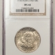 Morgan Dollars 1921-S MORGAN DOLLAR – NGC AU-58