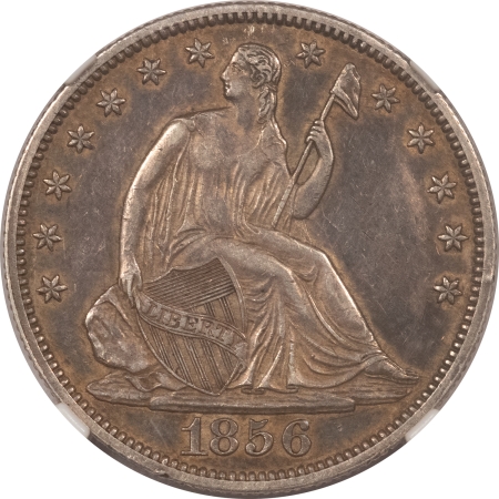 Liberty Seated Halves 1856 LIBERTY SEATED HALF DOLLAR – NGC XF-45