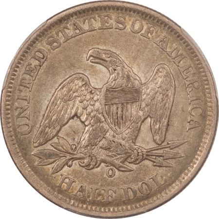 Liberty Seated Halves 1856-O LIBERTY SEATED HALF DOLLAR – PCGS XF-45, ORIGINAL, NICE!