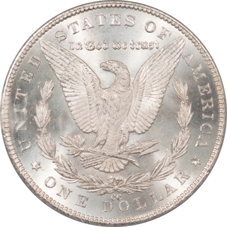 Dollars 1884-CC MORGAN DOLLAR – PCGS MS-65, BLAST WHITE GEM, CARSON CITY!