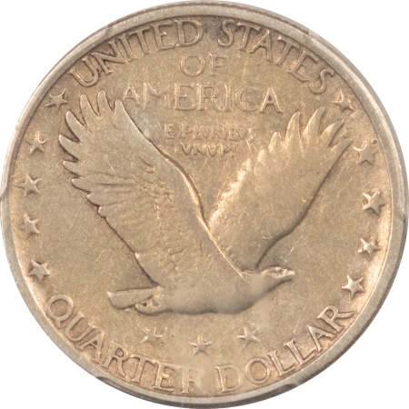 Standing Liberty Quarters 1918/7-S STANDING LIBERTY QUARTER – PCGS F-15, STRONG OVERDATE! KEY-DATE!