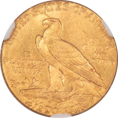 $2.50 1929 $2.50 INDIAN HEAD GOLD – NGC MS-63+, LOOKS 64+, PREMIUM QUALITY!