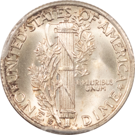 Mercury Dimes 1937-S MERCURY DIME – PCGS MS-65, ORIGINAL GEM!