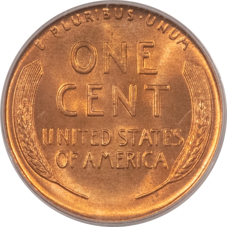 Lincoln Cents (Wheat) 1938-D LINCOLN CENT – PCGS MS-66 RD