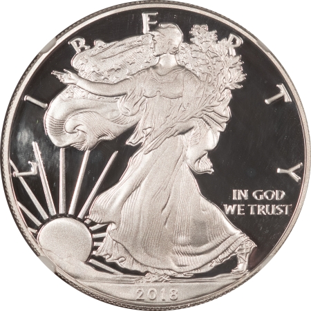 American Silver Eagles 2018-S 1 OZ PROOF AMERICAN SILVER EAGLE NGC PF-70 ULTRA CAMEO EARLY RELEASES!