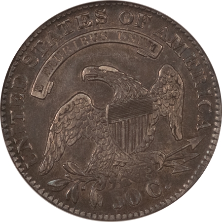 Early Halves 1833 CAPPED BUST HALF DOLLAR – NGC AU-53