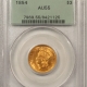 $3 1878 $3 GOLD DOLLAR – PCGS MS-62, FRESH & FLASHY! LOOKS CHOICE!