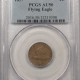 Flying Eagle 1857 FLYING EAGLE CENT, FS-401B OBVERSE OF 1856, SNOW 2 – PCGS VF-20, TOUGH!