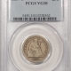 New Certified Coins 1917 TYPE 1 STANDING LIBERTY QUARTER – PCGS MS-64 FH ORIGINAL SATINY WHITE, NICE