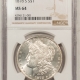 Morgan Dollars 1880-S MORGAN DOLLAR – PCGS MS-66+, SUPER FRESH & PREMIUM QUALITY!