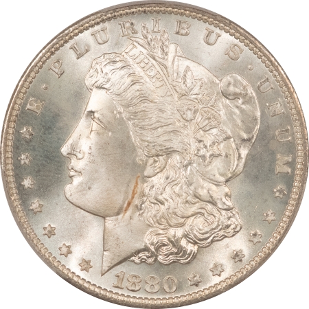 Morgan Dollars 1880-S MORGAN DOLLAR – PCGS MS-66+, SUPER FRESH & PREMIUM QUALITY!