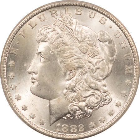 Morgan Dollars 1882-CC MORGAN DOLLAR – PCGS MS-66 FRESH WHITE & SUPERB! CARSON CITY!