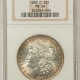 Morgan Dollars 1884-CC MORGAN DOLLAR – ANACS MS-64, CARSON CITY, GSA ON HOLDER