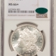 Morgan Dollars 1885-O MORGAN DOLLAR – PCGS MS-66, FRESH WHITE, WELL-STRUCK & PQ!