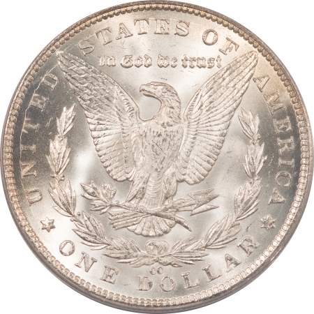 Morgan Dollars 1885-CC MORGAN DOLLAR – PCGS MS-65, BLAST WHITE GEM! CARSON CITY!