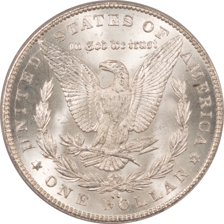 Morgan Dollars 1885-CC MORGAN DOLLAR – PCGS MS-65, BLAST WHITE GEM! CARSON CITY!