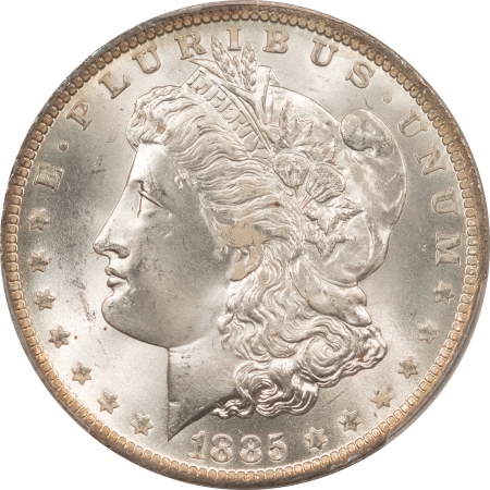 Morgan Dollars 1885-O MORGAN DOLLAR – PCGS MS-66 FROSTY WHITE & LOOKS SUPERB!