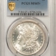 Morgan Dollars 1882-S MORGAN DOLLAR – PCGS MS-65, BLAST WHITE GEM!