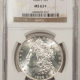 Morgan Dollars 1885-CC MORGAN DOLLAR – PCGS MS-65, BLAST WHITE GEM! CARSON CITY!