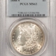 Morgan Dollars 1891-CC MORGAN DOLLAR – NGC MS-63, ORIGINAL WHITE! CARSON CITY!