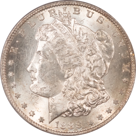 Morgan Dollars 1888-S MORGAN DOLLAR – PCGS MS-63, FLASHY, CHOICE!