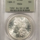 Morgan Dollars 1921 MORGAN DOLLAR – PCGS MS-66, BLAZING WHITE & PREMIUM QUALITY!