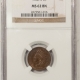 Indian 1909-S INDIAN CENT – ANACS AU-50, LOOKS AU-55! PREMIUM QUALITY!