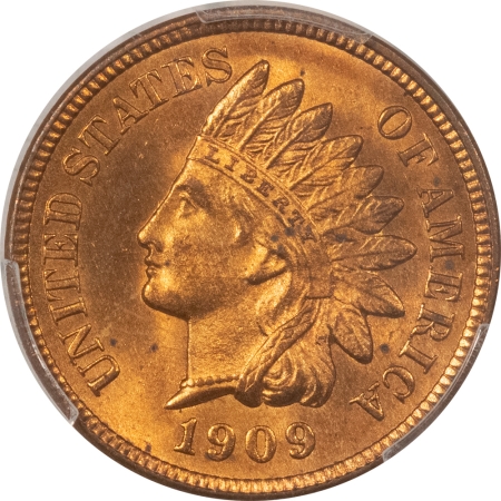 Indian 1909 INDIAN CENT – PCGS MS-64 RD, FLASHY!