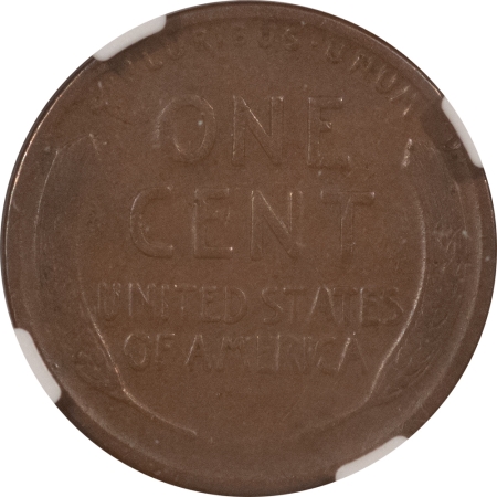 Lincoln Cents (Wheat) 1914-D LINCOLN CENT – NGC F-15 BN, CHOCOLATE BROWN KEY-DATE!