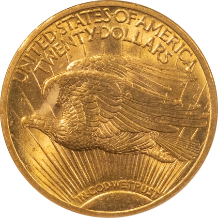 $20 1915 $20 ST GAUDENS GOLD – NGC MS-62, LUSTROUS, FATTIE HOLDER & PREMIUM QUALITY!