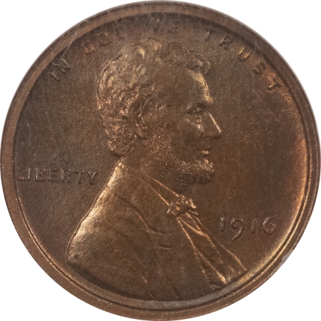 Lincoln Cents (Wheat) 1916 MATTE PROOF LINCOLN CENT NGC PF-64 BN, PRISTINE & LOOKS GEM, RARE!