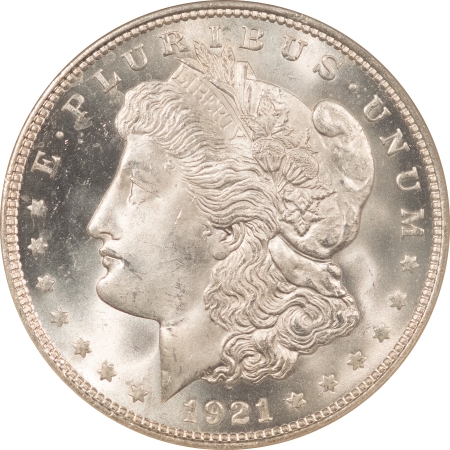 Morgan Dollars 1921 MORGAN DOLLAR – NGC MS-65, BLAZING WHITE & PREMIUM QUALITY!