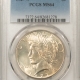 New Certified Coins 1925 PEACE DOLLAR – NGC MS-64, FLASHY & PREMIUM QUALITY! FATTIE HOLDER