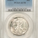 New Certified Coins 1934 WALKING LIBERTY HALF DOLLAR – PCGS MS-66, WHITE & BLASTY!