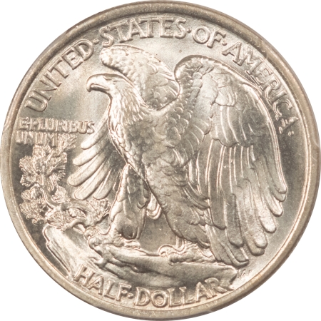 New Certified Coins 1934 WALKING LIBERTY HALF DOLLAR – PCGS MS-66, WHITE & BLASTY!