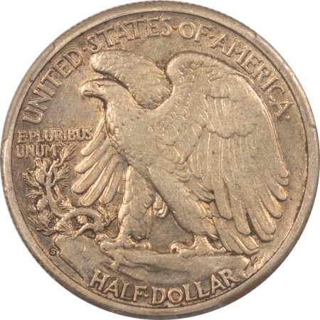 Half Dollars 1934-S WALKING LIBERTY HALF DOLLAR – PCGS AU-50, ORIGINAL W/ LUSTER