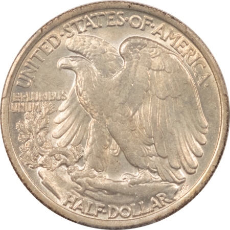 Half Dollars 1935 WALKING LIBERTY HALF DOLLAR – PCGS MS-63, ORIGINAL PLEASING & PQ!