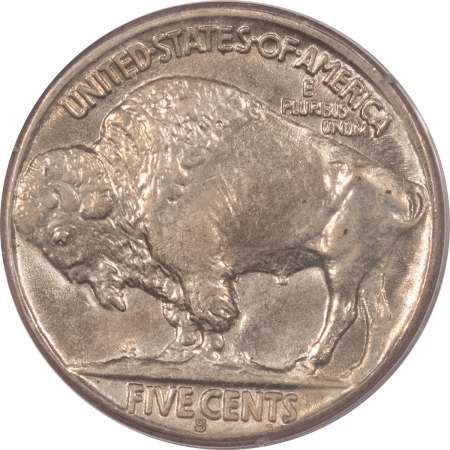 Buffalo Nickels 1936-S BUFFALO NICKEL – PCGS MS-65, PREMIUM QUALITY GEM! RATTLER HOLDER!