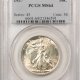 New Certified Coins 1934 WALKING LIBERTY HALF DOLLAR – PCGS MS-66, WHITE & BLASTY!