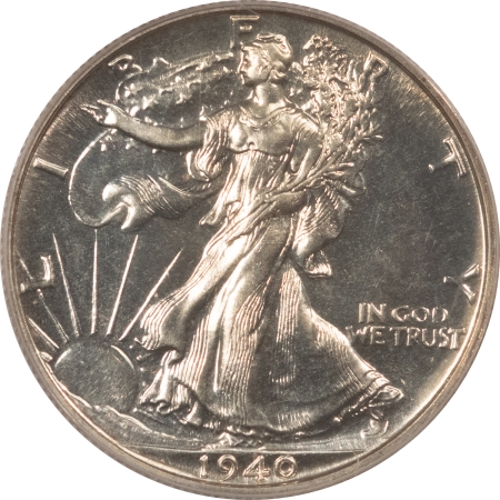 New Certified Coins 1940 PROOF WALKING LIBERTY HALF DOLLAR, PCGS PR-65, OGH, SUPERB, PREMIUM QUALITY