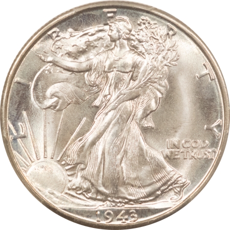 CAC Approved Coins 1943-D WALKING LIBERTY HALF DOLLAR – PCGS MS-67, FRESH, PQ & CAC APPROVED!