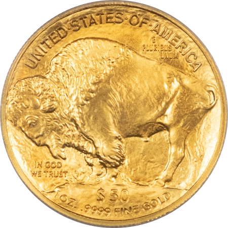 Gold Bullion 2011 $50 1 OZ AMERICAN BUFFALO .9999 FINE GOLD – PCGS MS-70 FIRST STRIKE 5TH ANN