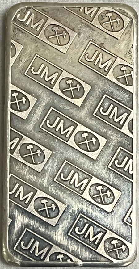 New Store Items 10 OZ .999 FINE SILVER JM SILVER BAR SERIAL #192108